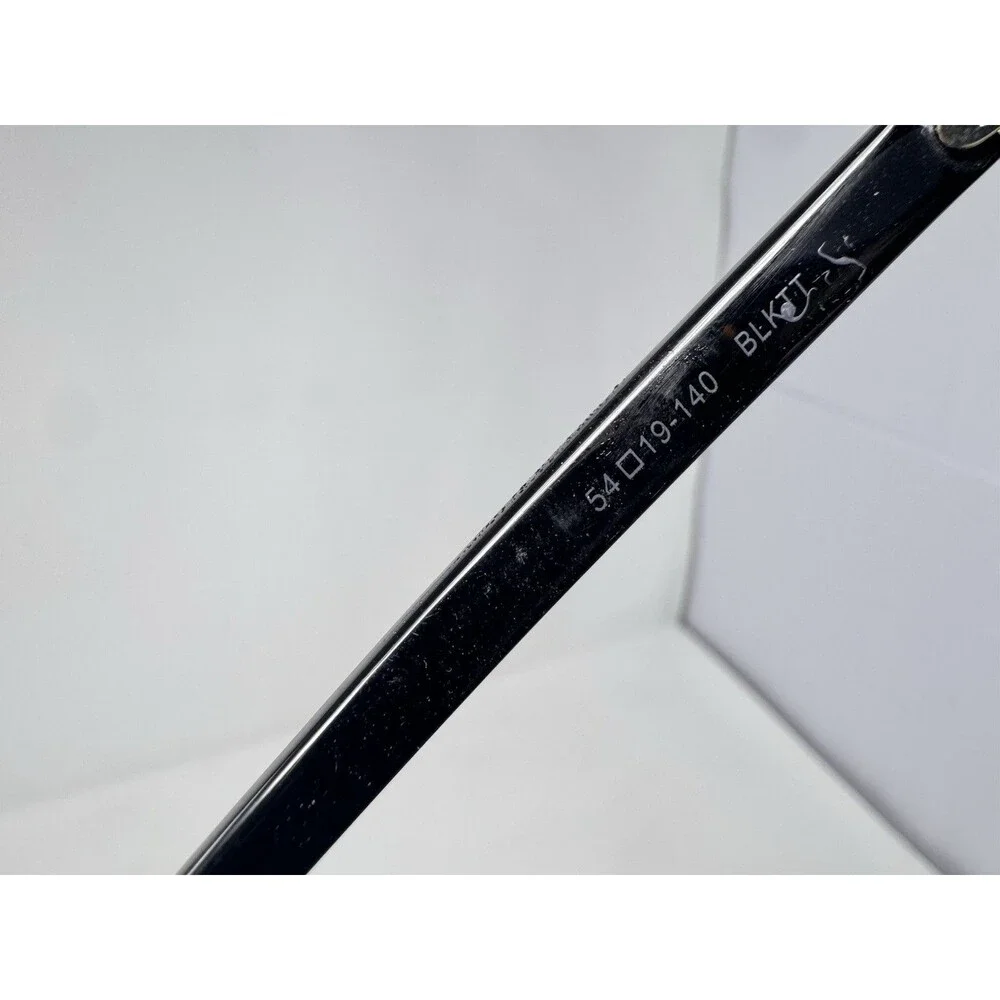 Christian Siriano Anna Square Eyeglass Frames Only Black Tortoise 54-19-140